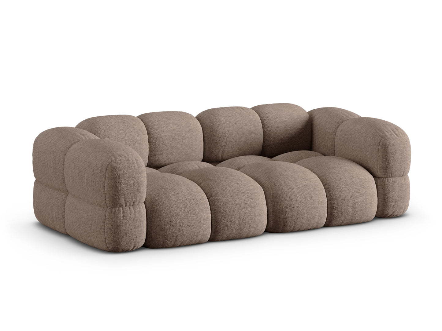 Loretto 4-Seater Sofa (4 Seats, 100x250x68) - Sorella Structured Fabric - Gallery image 2