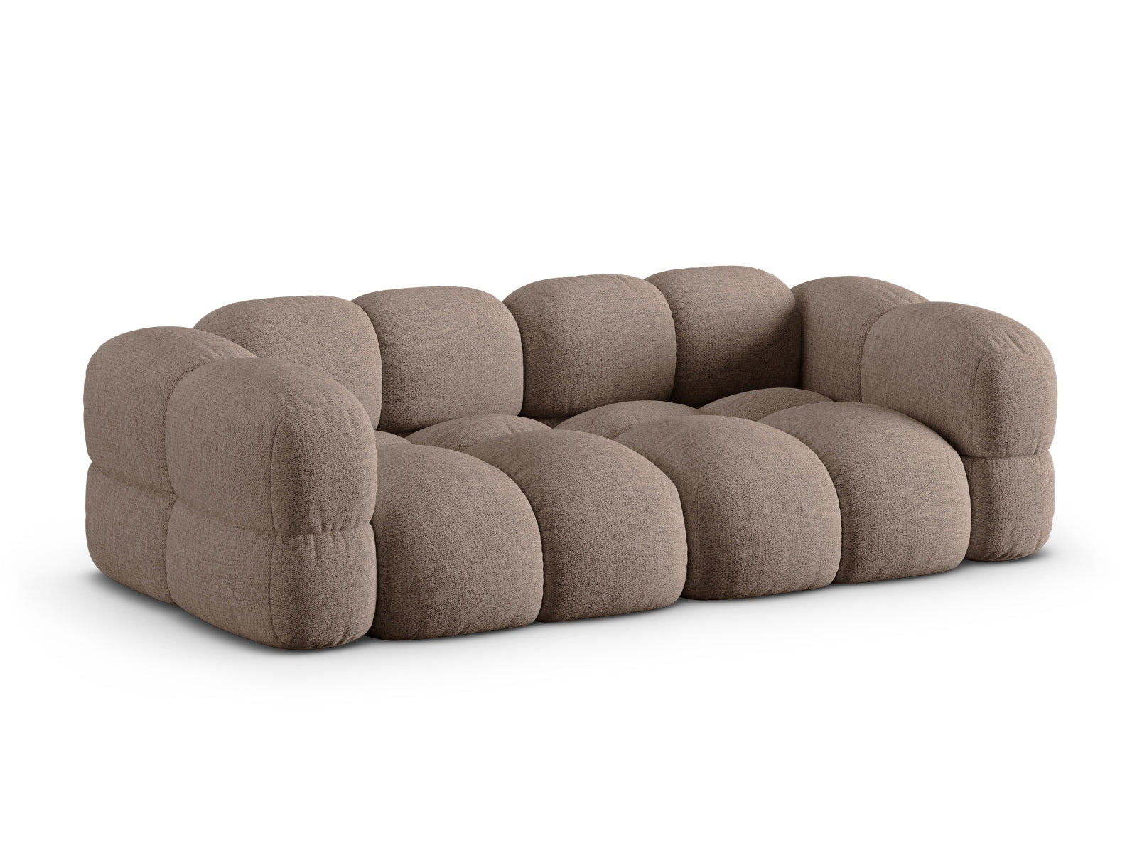 Loretto 4-Seater Sofa (4 Seats, 100x250x68) - Sorella Structured Fabric - Gallery image 2