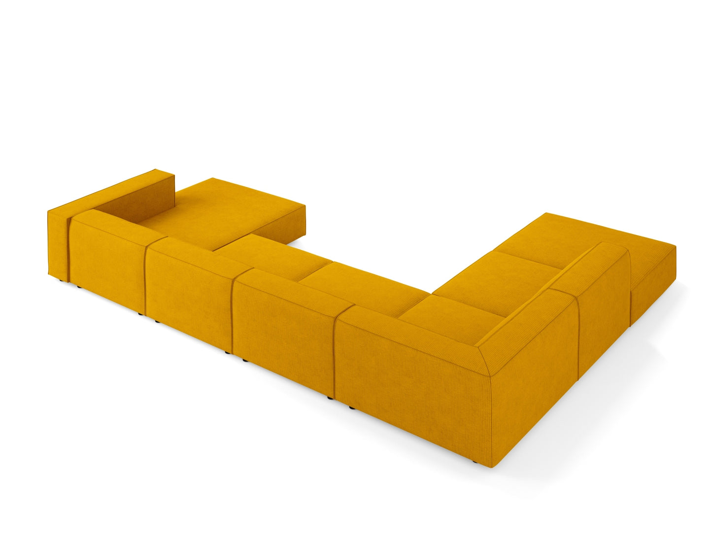 Arendal Panoramic Corner Sofa (7 Seaters) - Chenille with corduroy effect - Gallery image 3