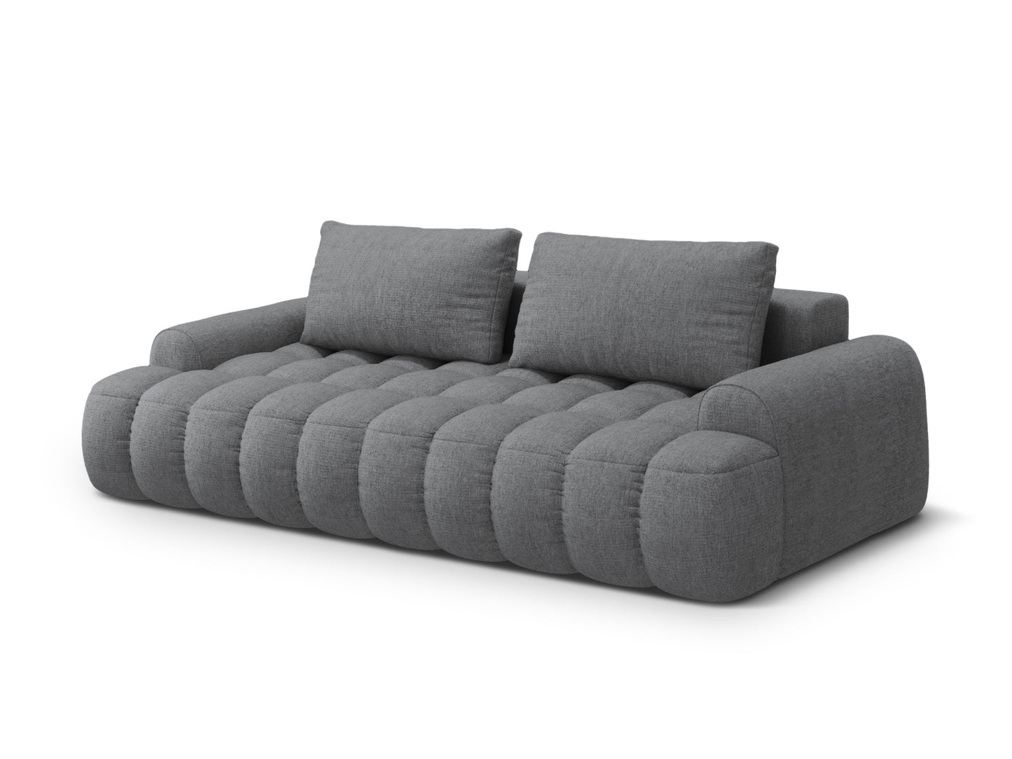 Linz 4-Seater Sofa Bed with Storage - Sorella Structured Fabric - Gallery image 5