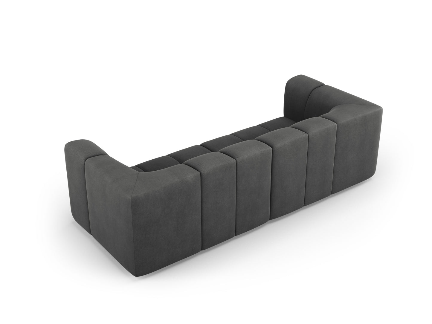 Moritz 3-Seater Sofa (3 Seats, 226x96x70) - Rebel Chenille - Gallery image 4