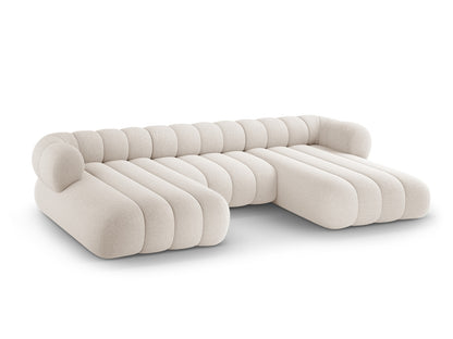 Koge Panoramic Sofa (6 Seats, 348x165x70) - Eden Chenille - Gallery image 4
