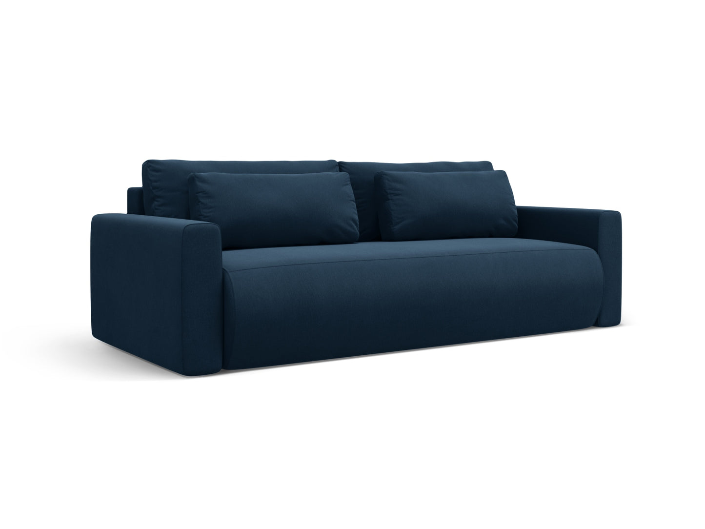 Belfast Sofa With Bed Function And Box (3 Seats, 238x105x84) - Velvet - Gallery image 6