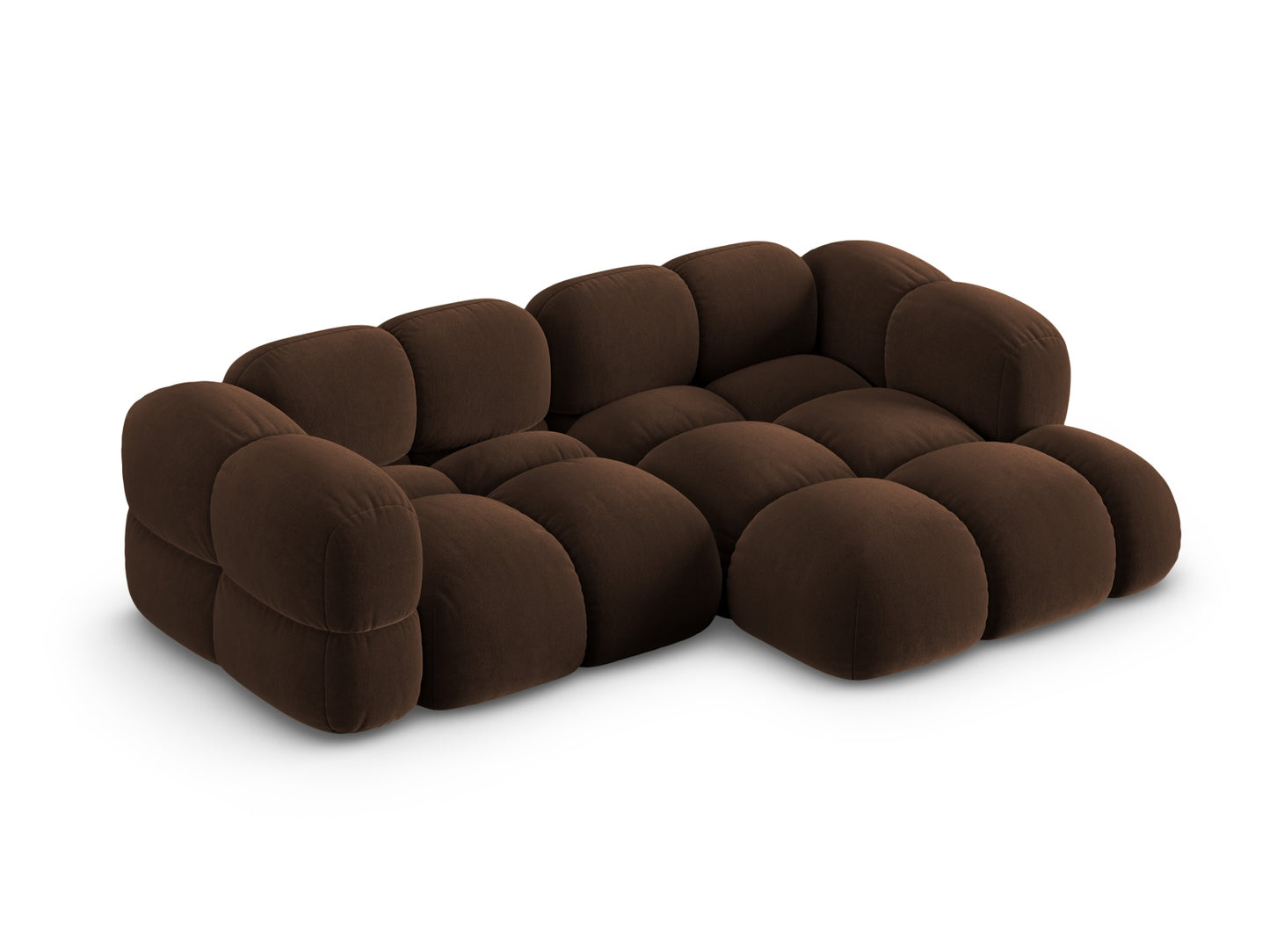 Loretto Corner Sofa - Left/Right (3 Seats, 147x250x68) - Vogue Velvet - Gallery image 2