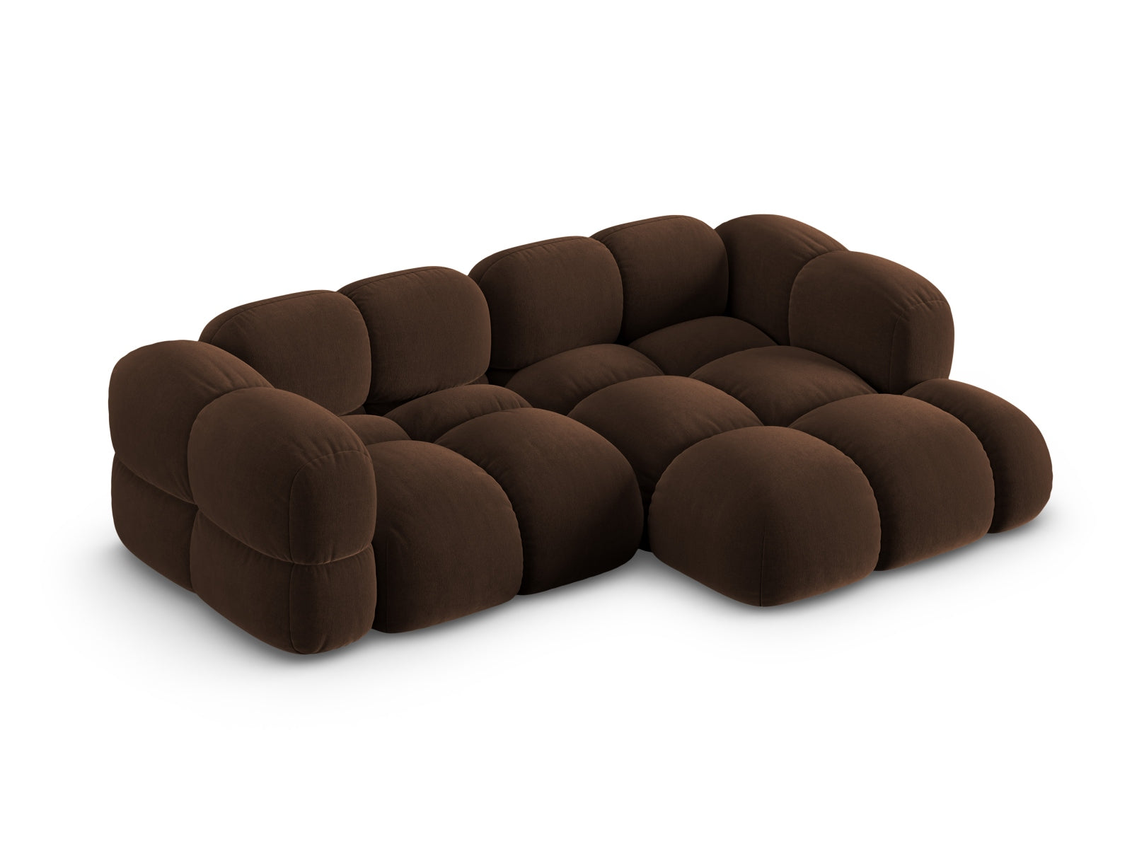 Loretto Corner Sofa - Left/Right (3 Seats, 147x250x68) - Vogue Velvet - Gallery image 2