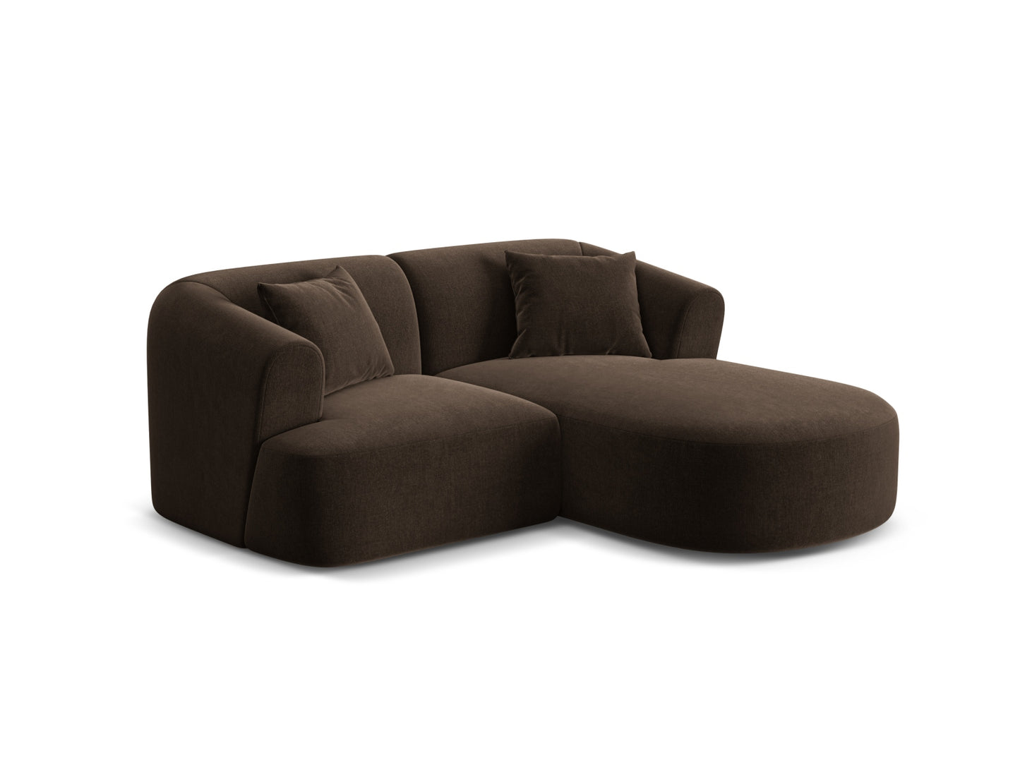 Campi Modular Corner Sofa (3 Seats, 180x156x70) - Velvet - Gallery image 6