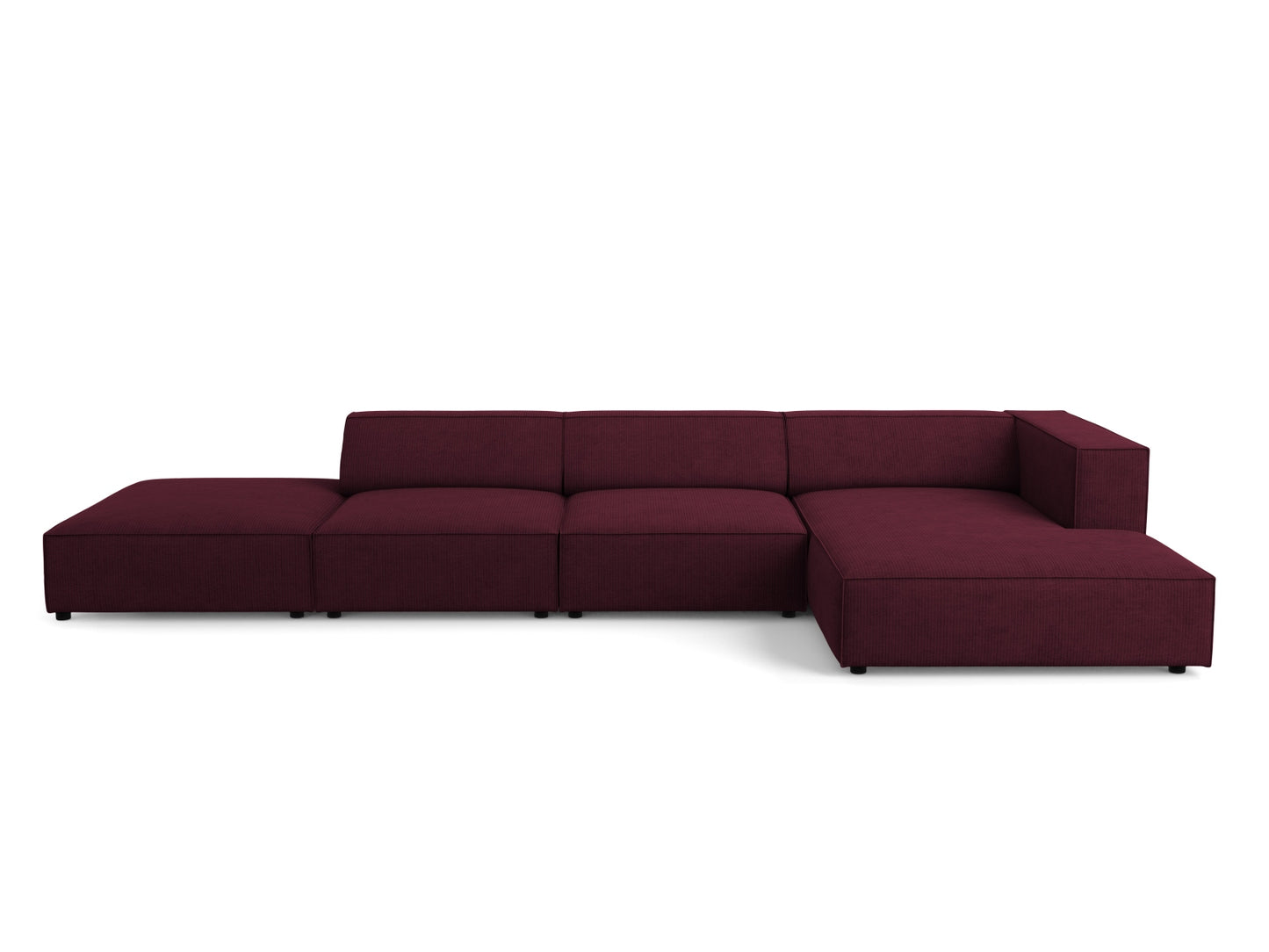 Arendal Corner Sofa Chenille with corduroy (5 Seaters)