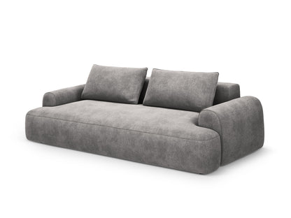 Calma Sofa With Bed Function And Box (4 Seats, 250x100x84) - Velvet - Gallery image 4