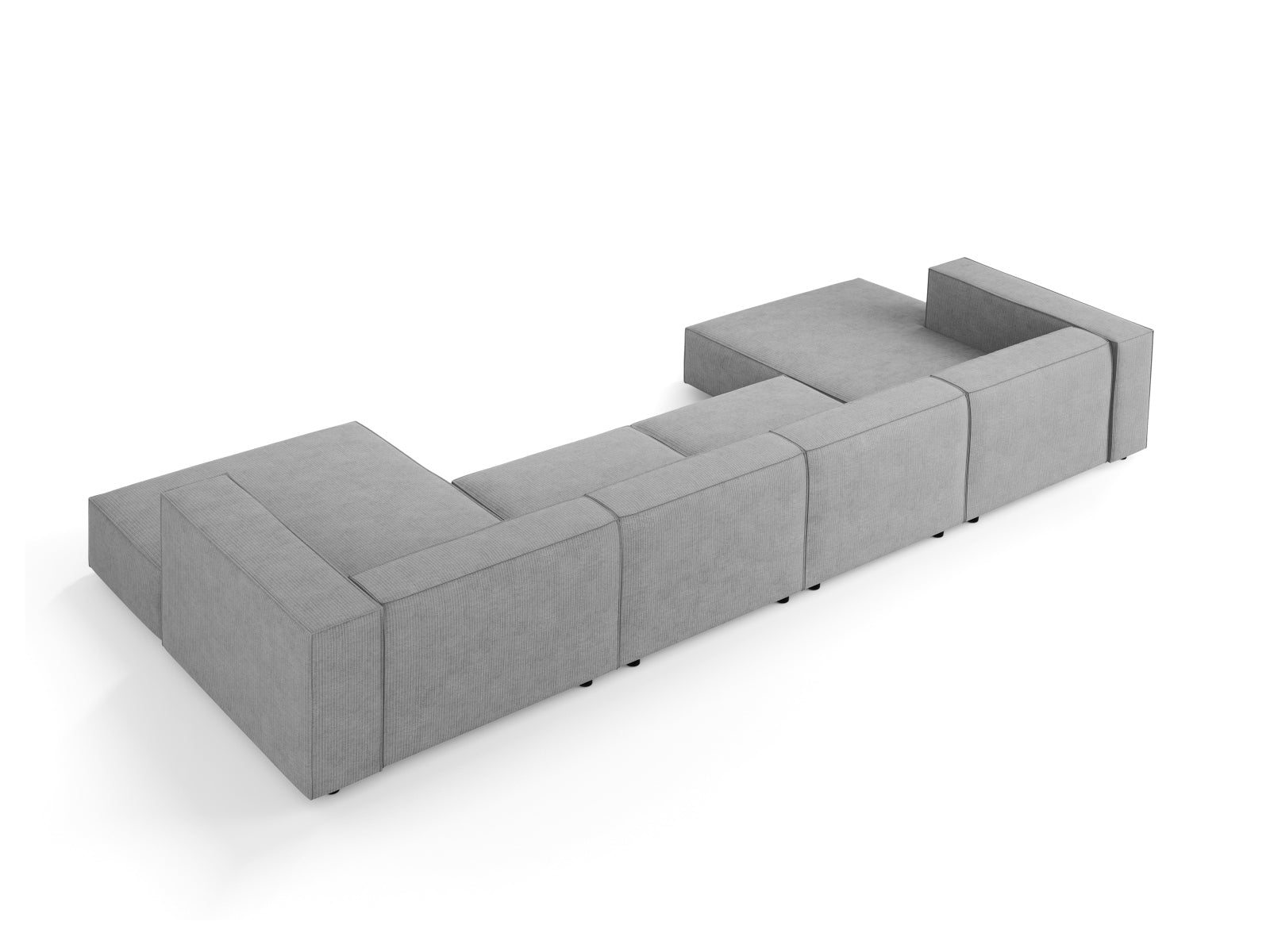 Arendal Panoramic Sofa (6 Seaters) - Chenille with corduroy effect - Gallery image 3