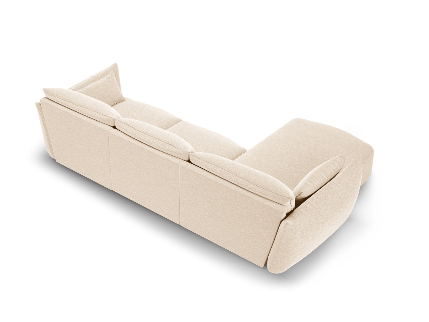 Matera Corner Sofa - Left/Right (5 Seats, 280x171x85) - Haga Chenille - Gallery image 5