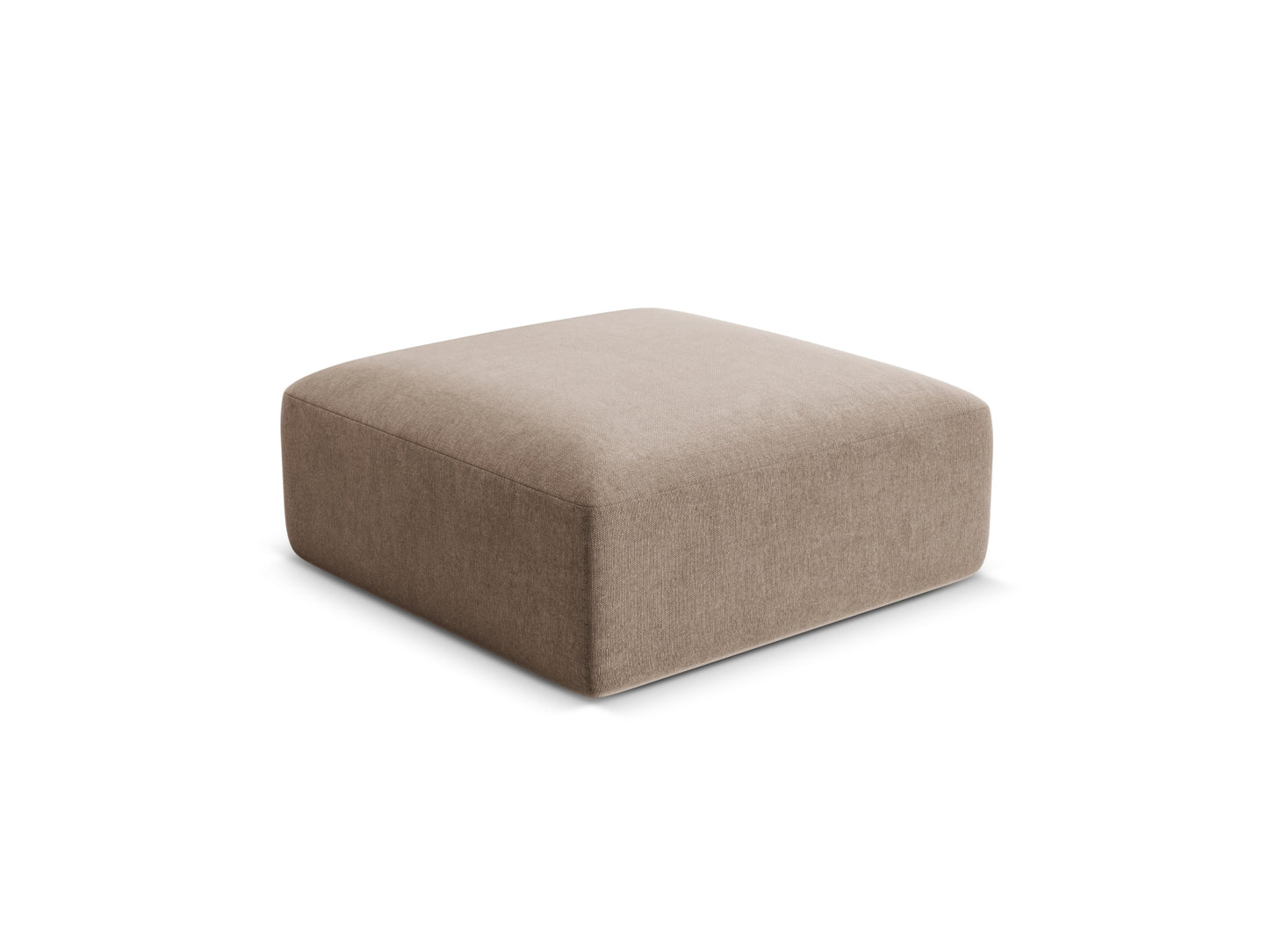 Campi Pouf (1 Seat, 90x90x40) - Velvet - Gallery image 2