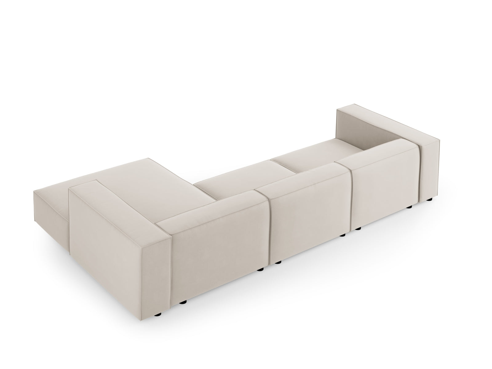 Arendal Corner Sofa (4 Seaters) - Velvet - Gallery image 4