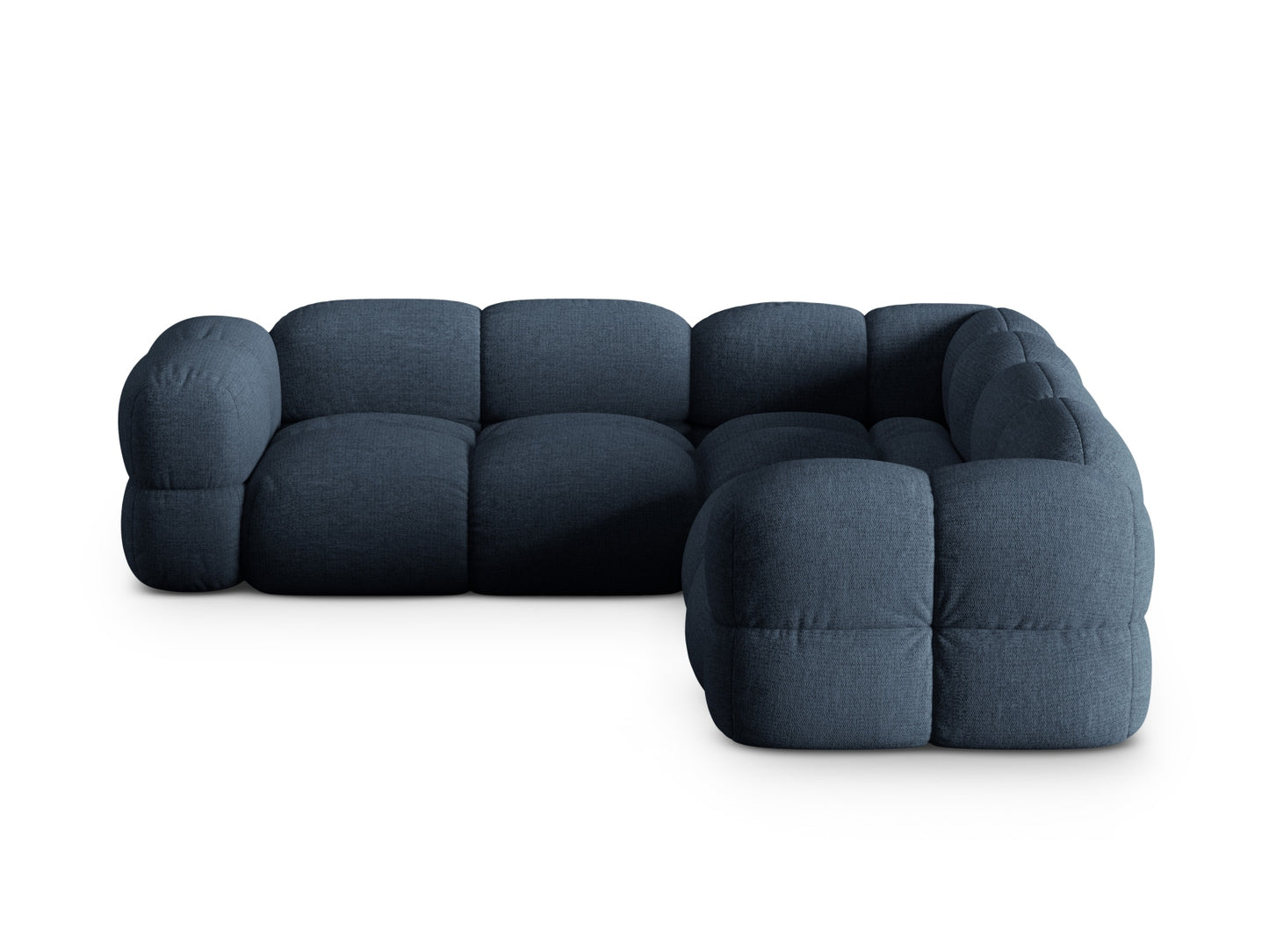 Loretto Symmetrical Corner Sofa (4 Seats, 250x250x68) - Sorella Structured Fabric - Gallery image 4