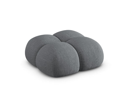 Loretto Pouf (1 Seat, 90x90x40) - Sorella Structured Fabric - Gallery image 5