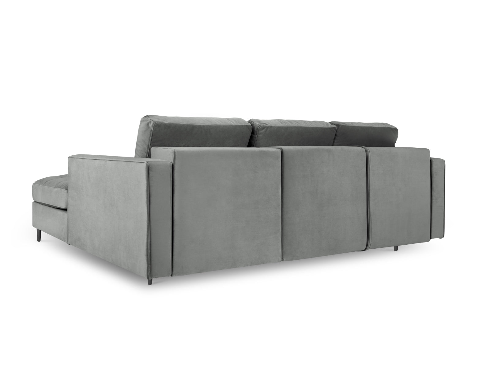 Aspen Corner Sofa with Bed Function and Box (5 Seaters) - Velvet - Velvet - Gallery image 7