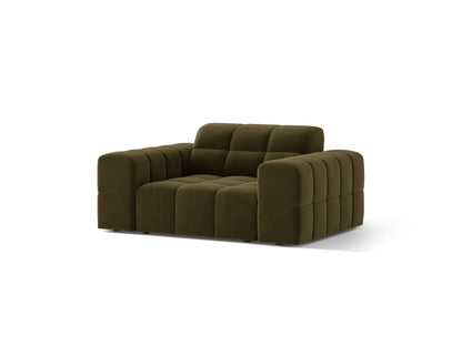 Chicago Armchair (1 Seat, 132x102x78) - Bluvel Velvet - Gallery image 3