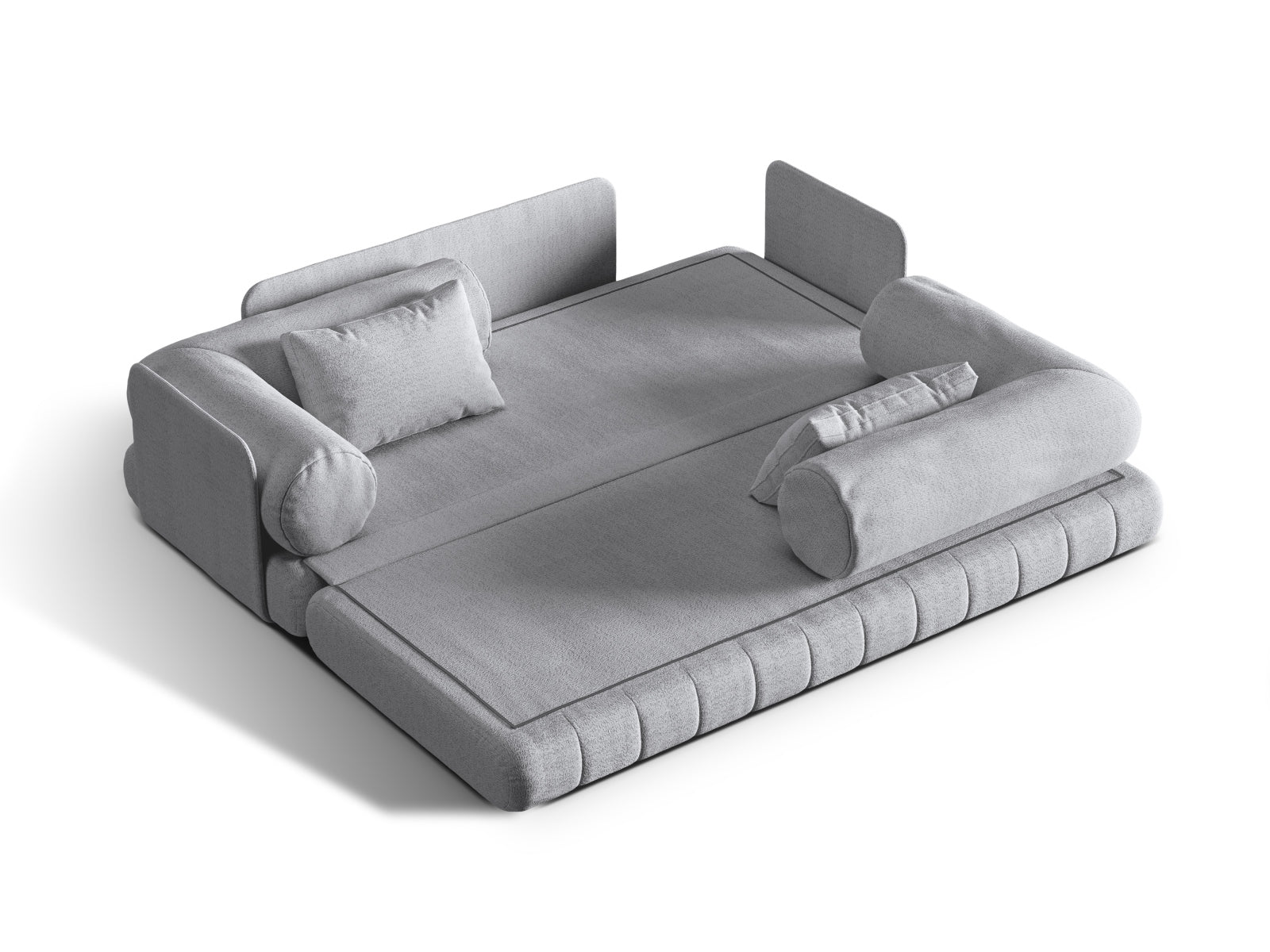 Kemi Sofa With Bed Function (3 Seats, 206x95x70) - CORAL Boucle - Gallery image 6