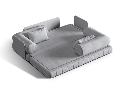 Kemi Sofa With Bed Function (3 Seats, 206x95x70) - CORAL Boucle - Gallery image 6
