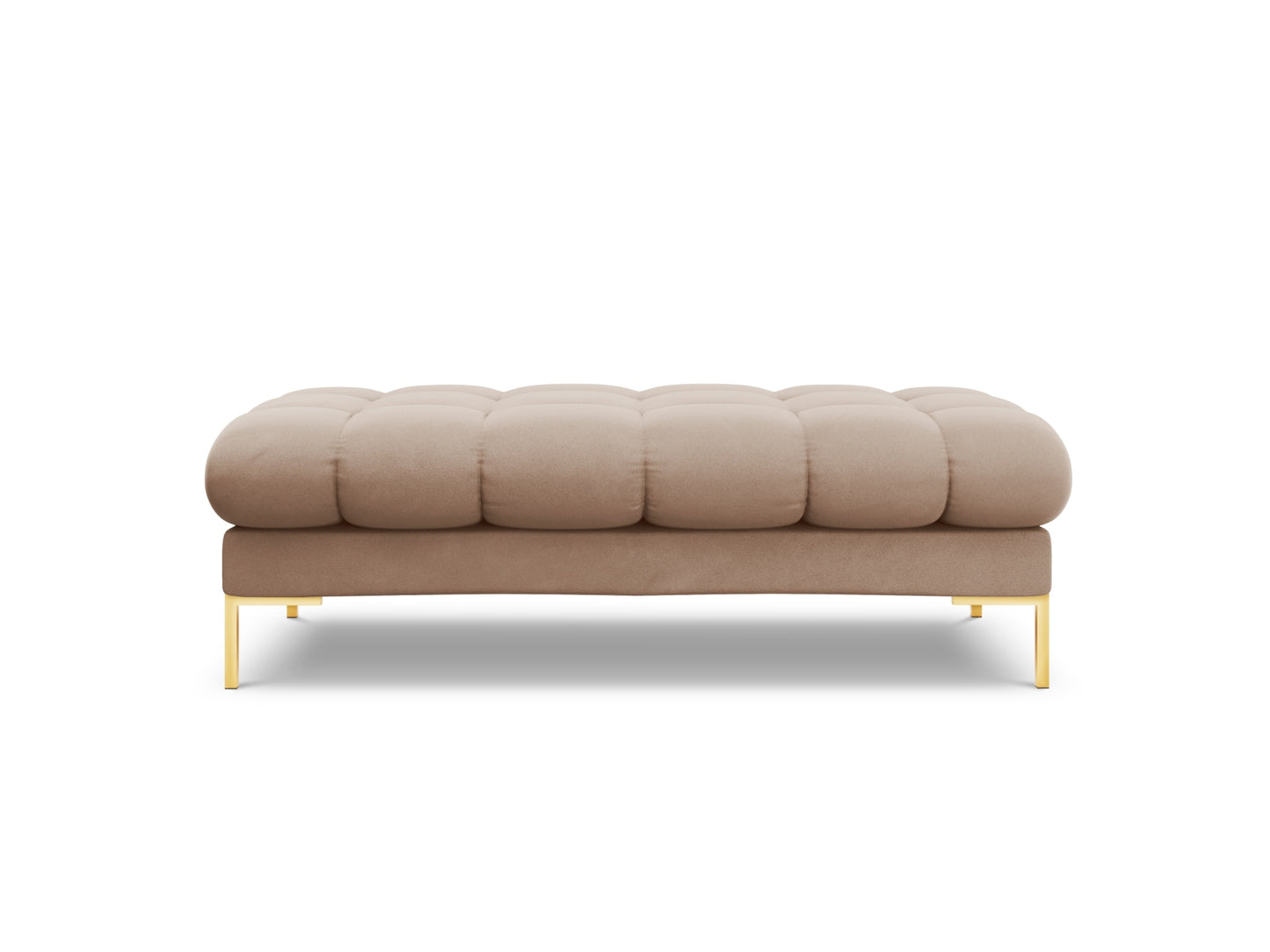 Bali Bench (2 Seats, 133x62x40) - Velvet - Gallery image 2