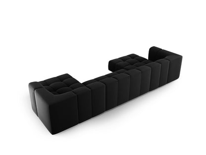 Moritz Modular Sofa (5 Seats, 346x160x70) - Bluvel Velvet - Gallery image 2
