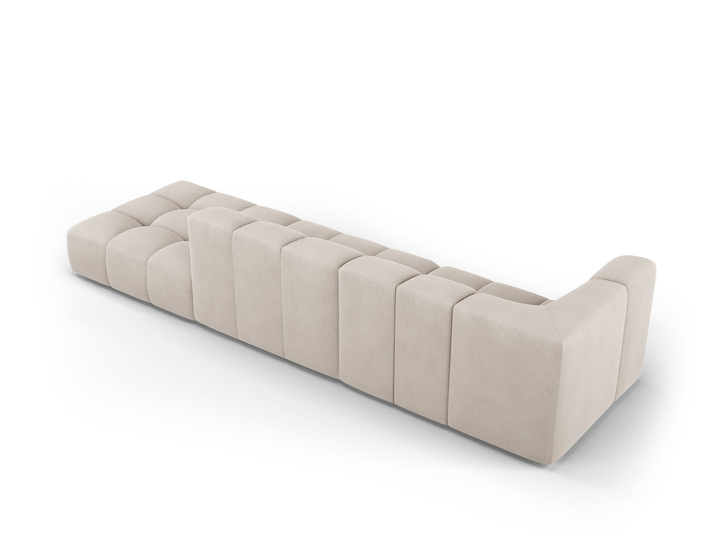 Moritz Left/Right Modular Sofa (4 Seats, 293x96x70) - Rebel Chenille - Gallery image 2