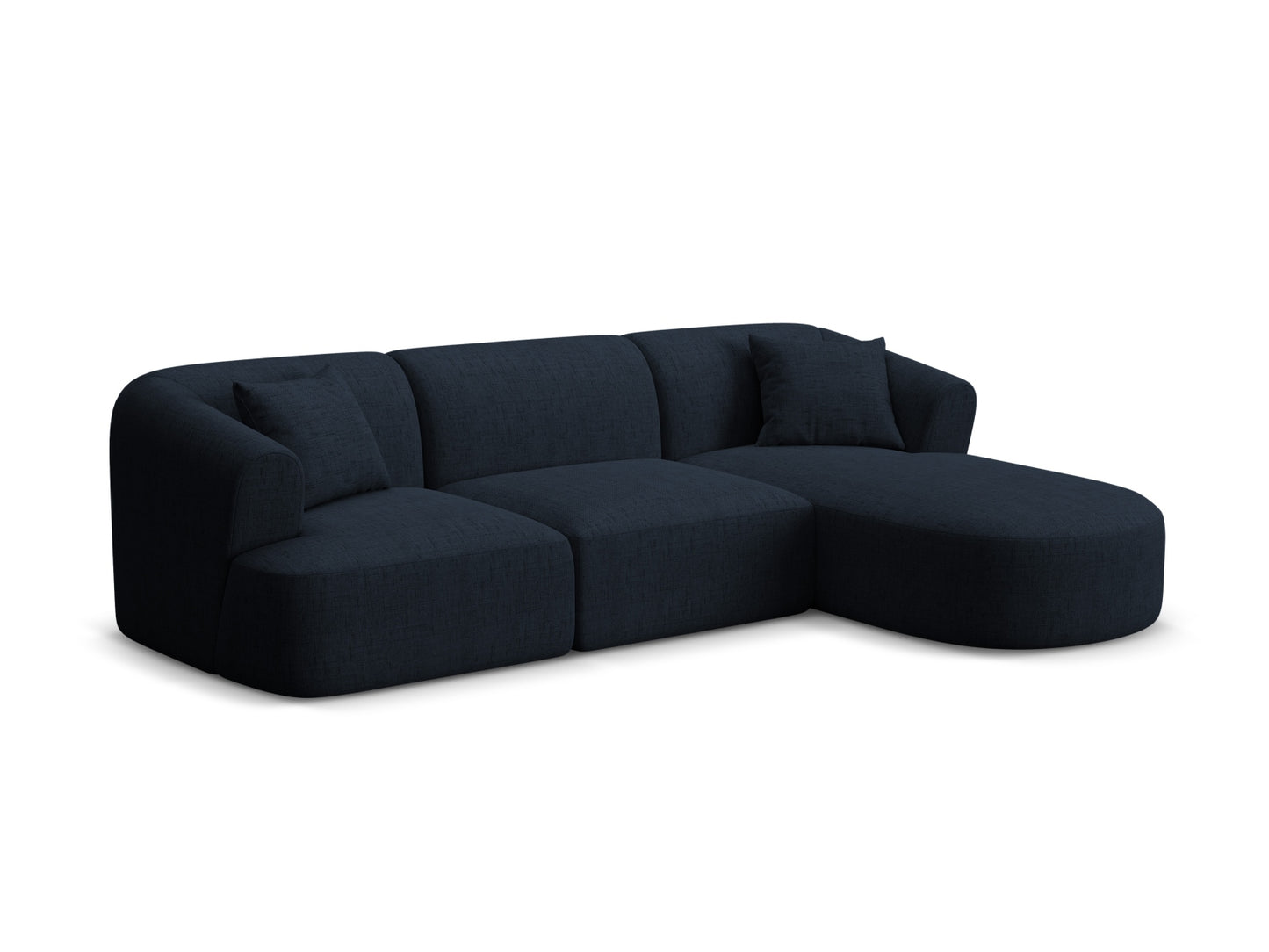 Campi Modular Corner Sofa (4 Seats, 256x156x70) - Structured Fabric - Gallery image 7