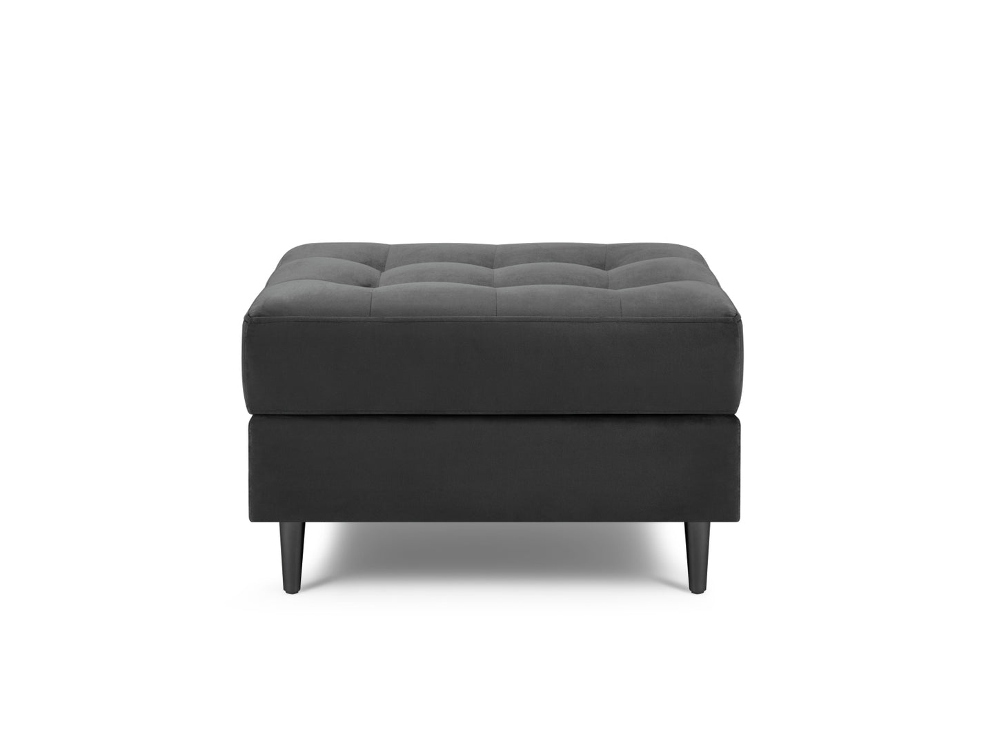 Aspen Pouf (1 Seat) - Velvet - Velvet - Gallery image 4