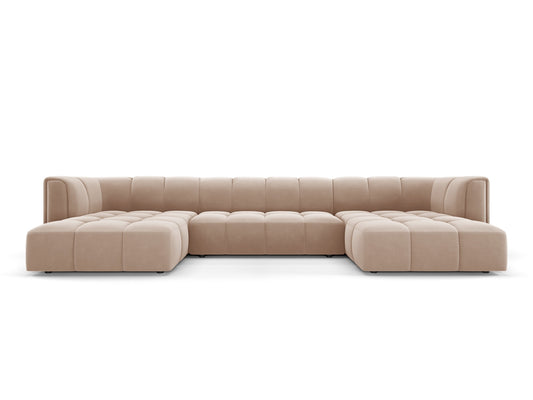 Moritz Modular Sofa (5 Seats, 346x160x70) - Bluvel Velvet