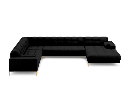 Bali Panoramic Corner Sofa (7 Seats, 327x256x75) - Structured Fabric - Gallery image 7
