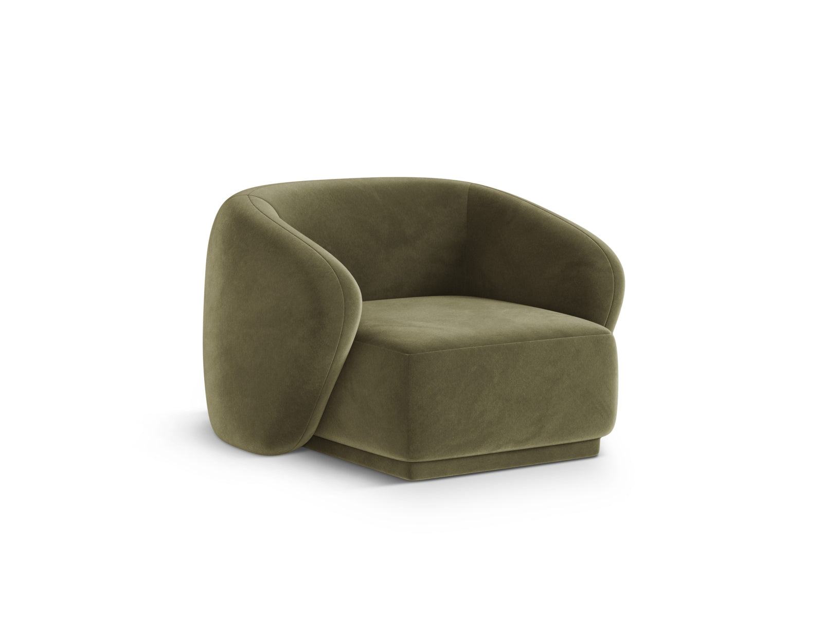 Gomera Armchair (1 Seat, 93x90x74) - Salvador Velvet - Gallery image 3