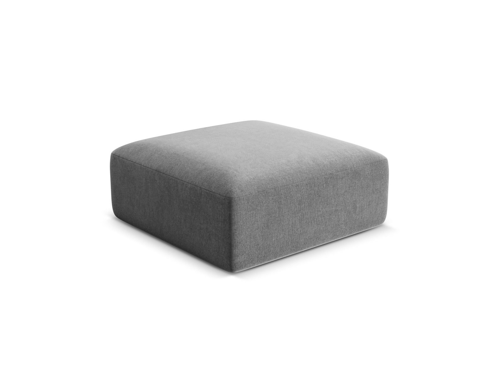 Campi Pouf (1 Seat, 90x90x40) - Velvet - Gallery image 6
