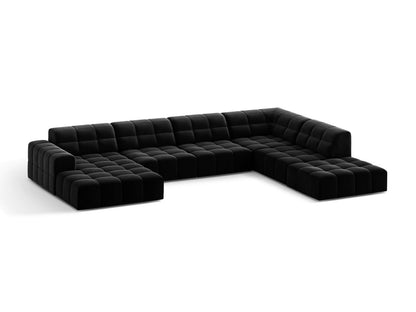 Chicago Panoramic Corner Sofa (7 Seats, 375x263x78) - Venus Velvet - Gallery image 4