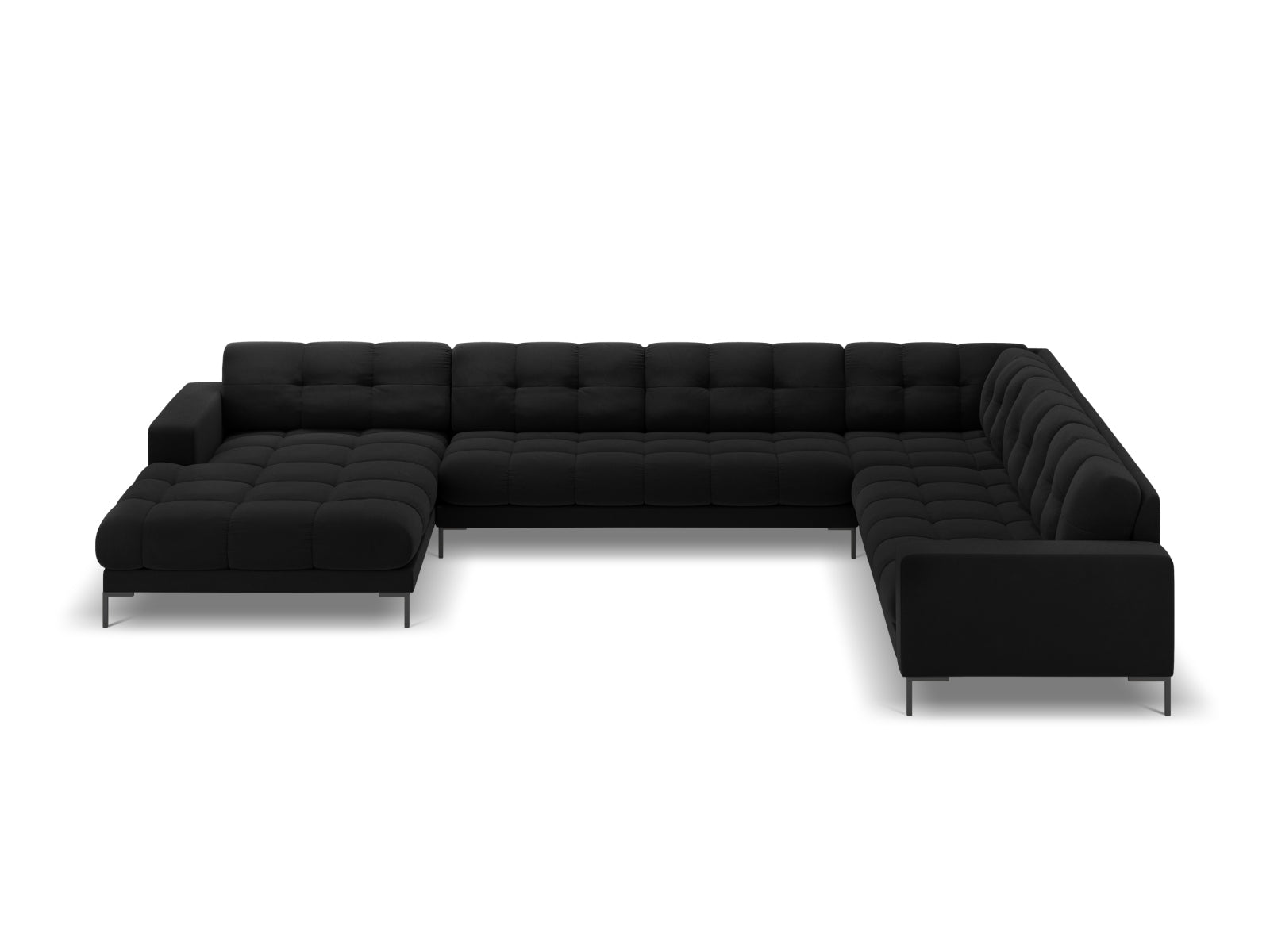 Bali Panoramic Corner Sofa (7 Seats, 327x256x75) - Velvet - Gallery image 6