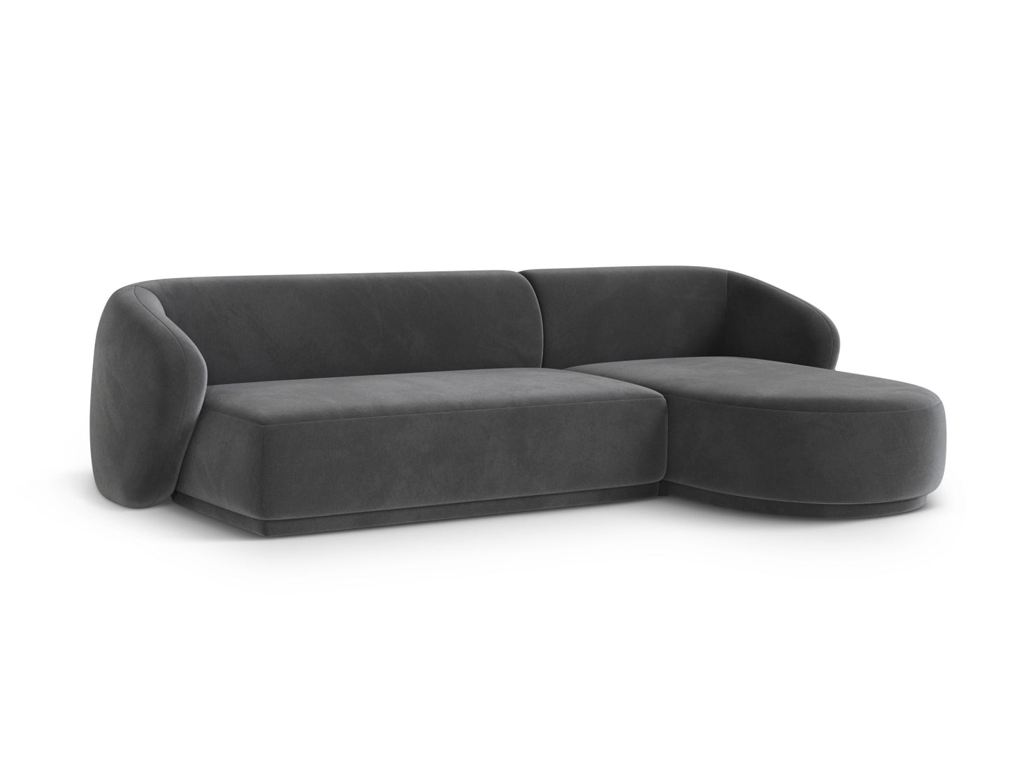 Gomera Corner Sofa (4 Seats, 260x155x74) - Salvador Velvet - Gallery image 4