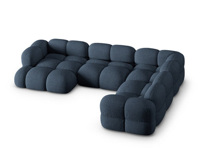 Loretto Panoramic Corner Sofa - Left/Right (5 Seats, 250x345x68) - Sorella Structured Fabric - Gallery image 8