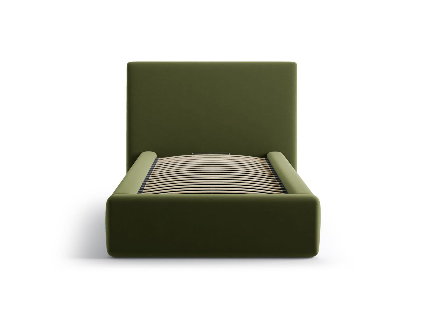 Asti Storage Bed with Headboard (90x200) - Velvet - Velvet - Gallery image 7