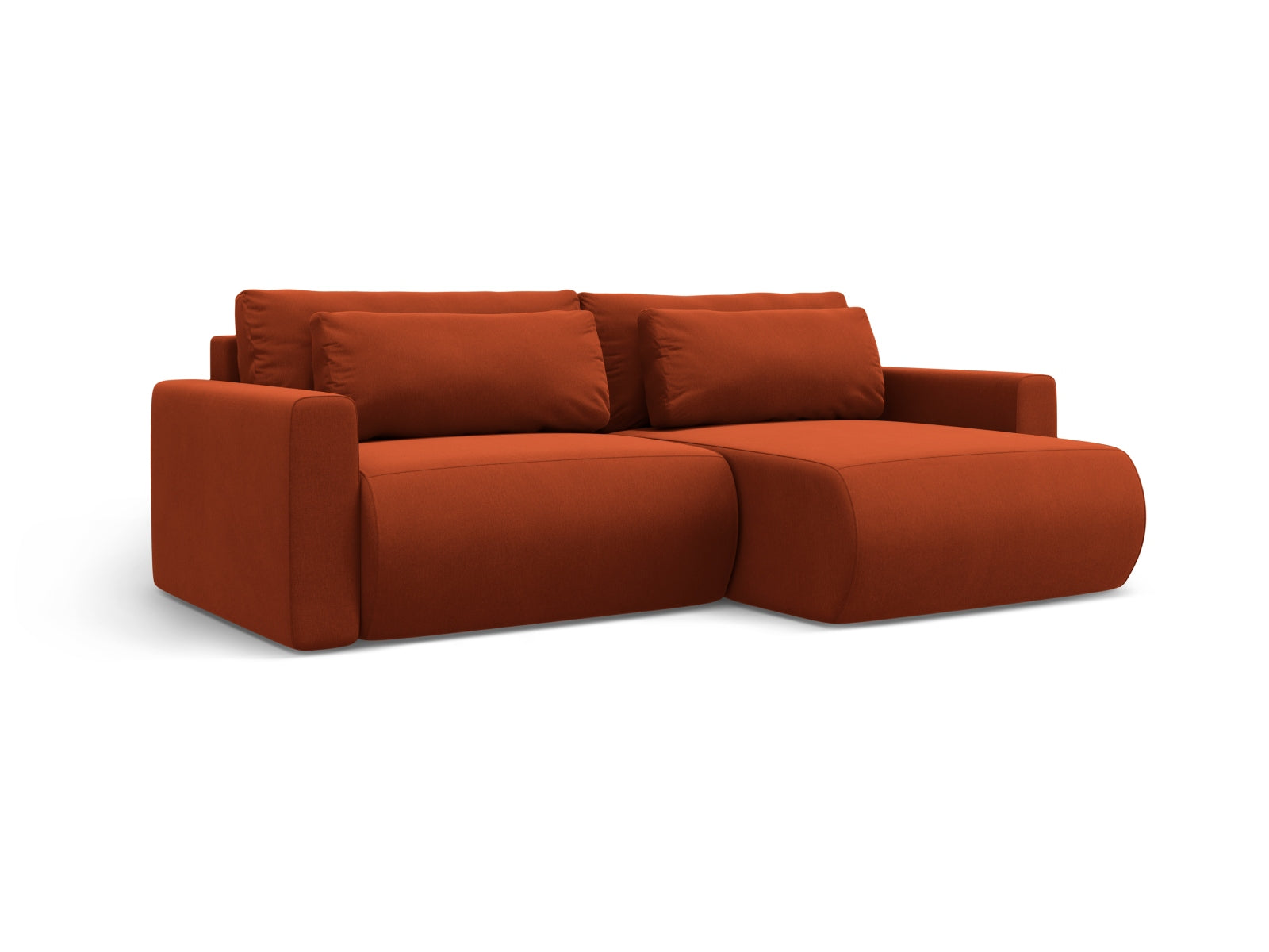 Belfast Corner Sofa With Bed Function And Box (3 Seats, 240x149x84) - Velvet - Gallery image 3