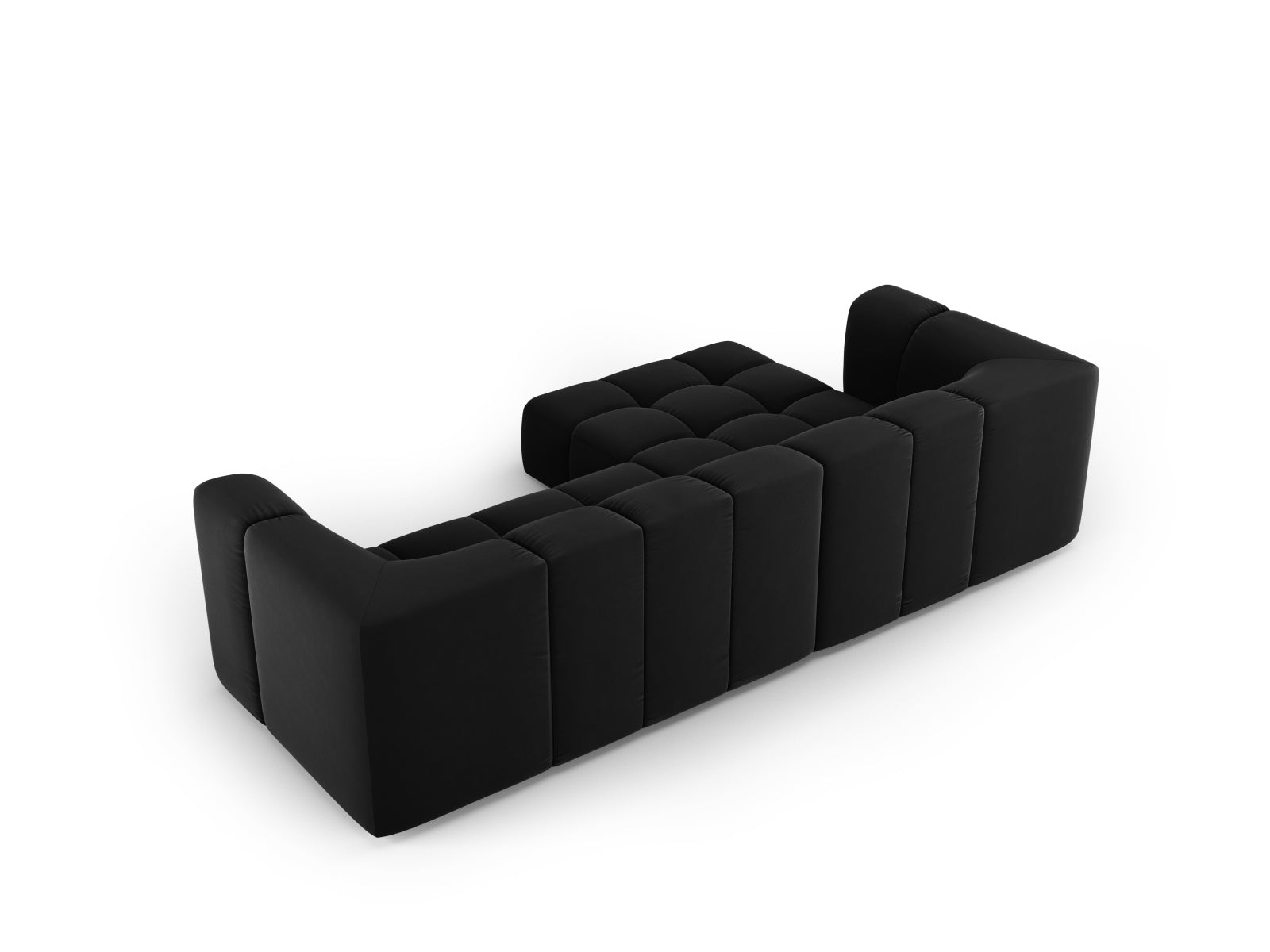Moritz Corner Sofa - Left/Right (3 Seats, 256x160x70) - Bluvel Velvet - Gallery image 3