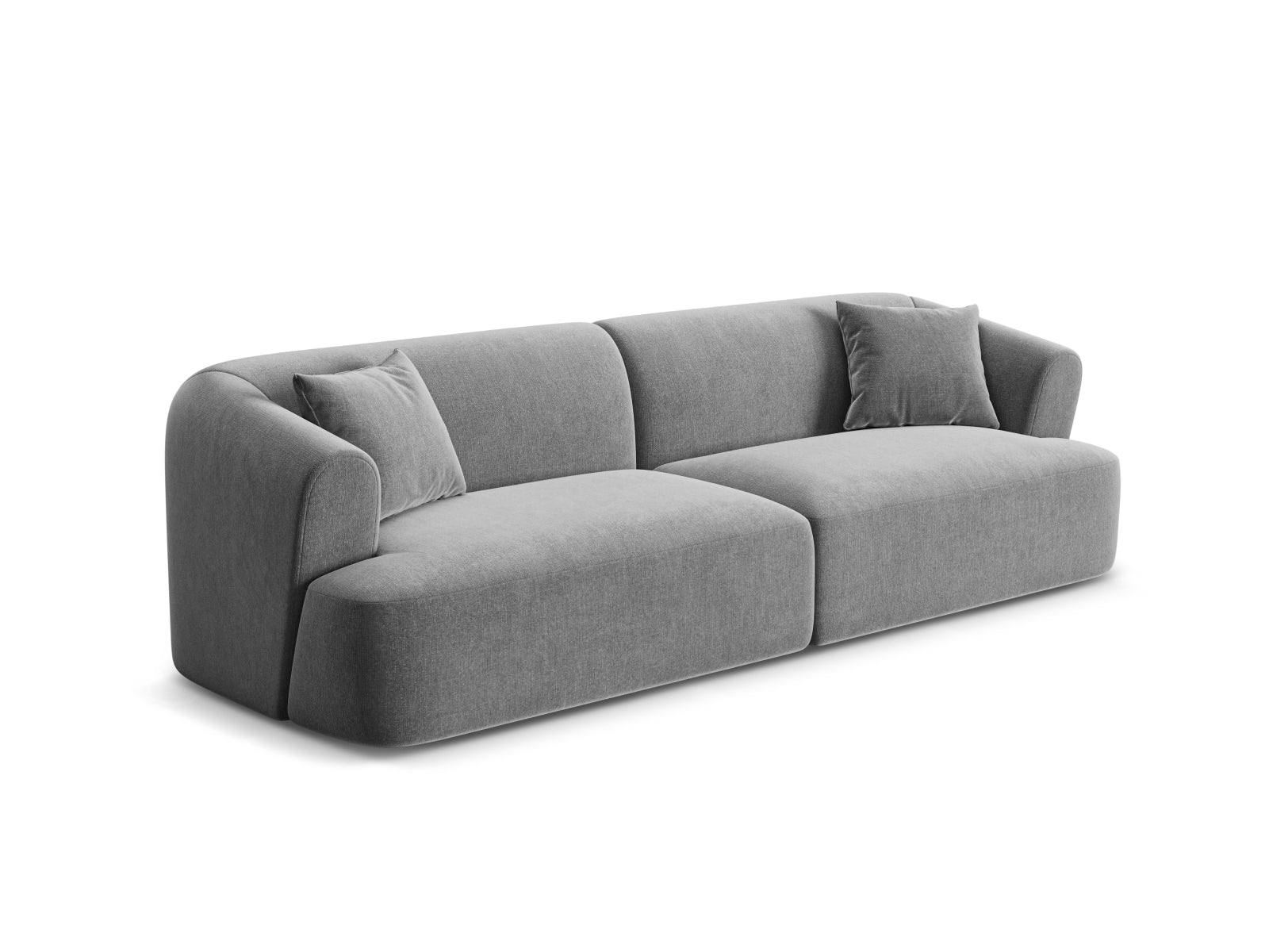 Campi Modular Sofa (4 Seats, 255x90x70) - Velvet - Gallery image 6