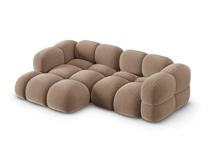 Loretto Corner Sofa - Left/Right (3 Seats, 147x250x68) - Vogue Velvet - Gallery image 3