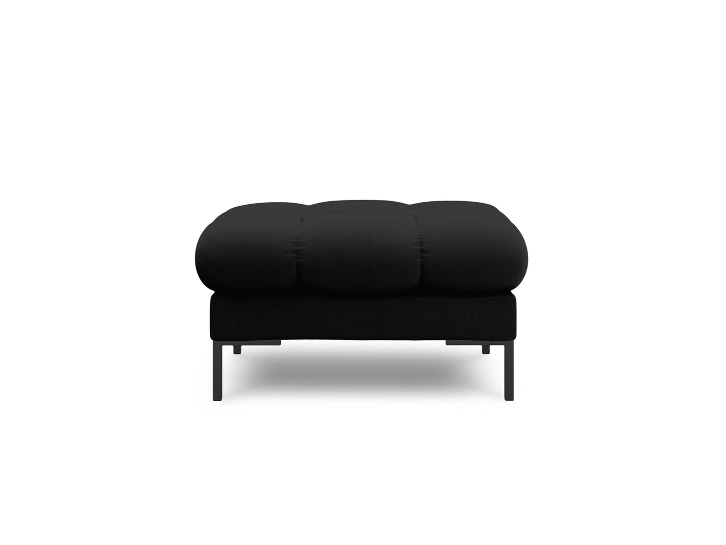 Bali Pouf (1 Seat, 60x60x41) - Structured Fabric - Gallery image 3