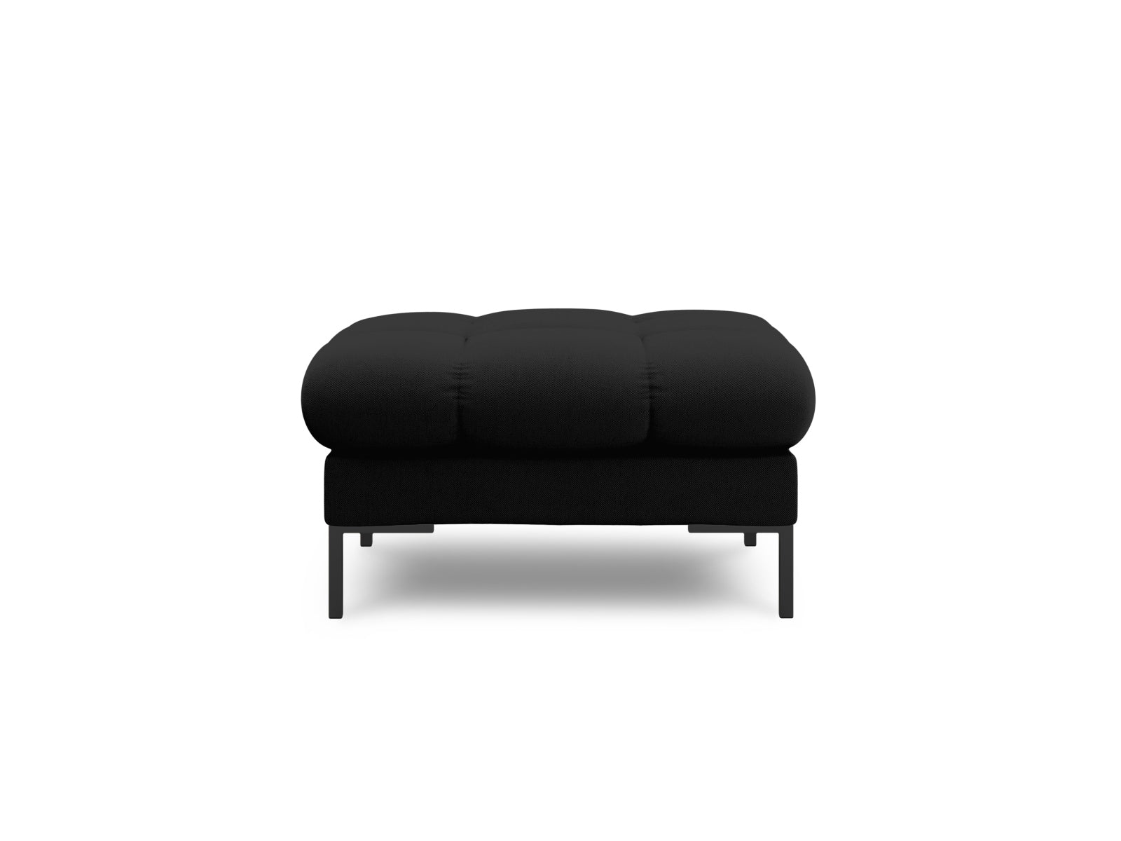 Bali Pouf (1 Seat, 60x60x41) - Structured Fabric - Gallery image 3