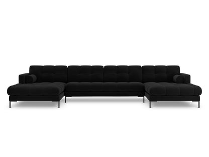 Bali Panoramic Sofa (7 Seats, 383x185x75) - Velvet - Gallery image 3