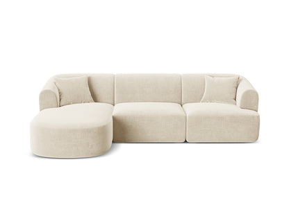 Campi Modular Corner Sofa (4 Seats, 256x156x70) - Velvet