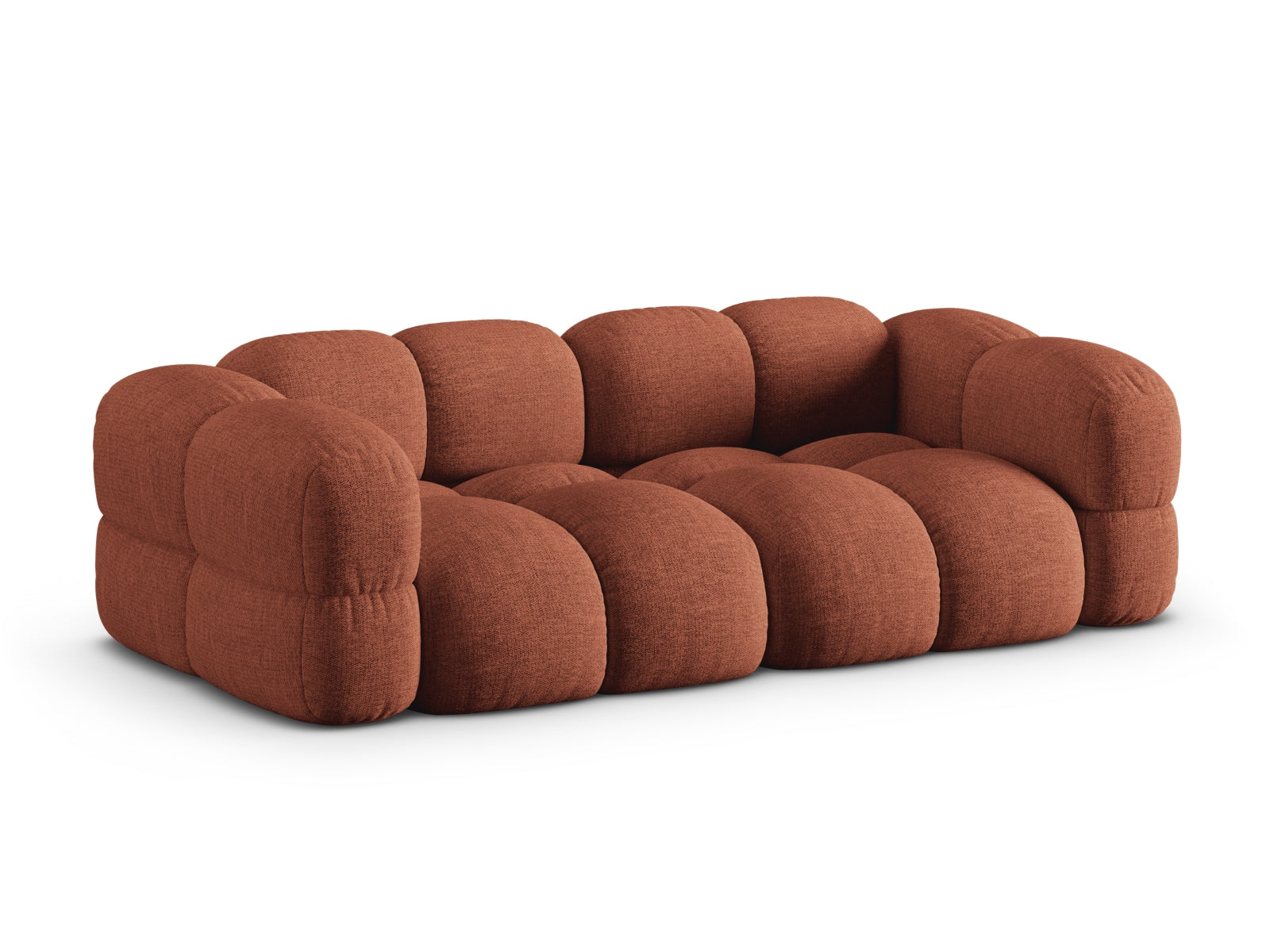 Loretto 4-Seater Sofa (4 Seats, 100x250x68) - Sorella Structured Fabric - Gallery image 3