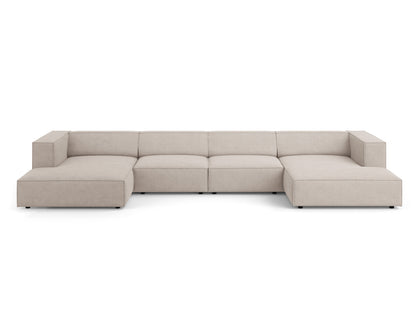 Arendal Panoramic Sofa Chenille with corduroy effect(6 Seaters)
