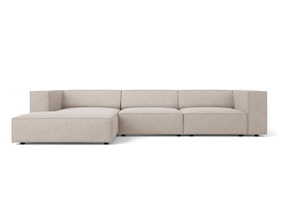 Arendal Corner Sofa Chenille with corduroy (4 Seaters)