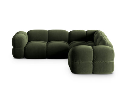 Loretto Symmetrical Corner Sofa (4 Seats, 250x250x68) - Vogue Velvet - Gallery image 4
