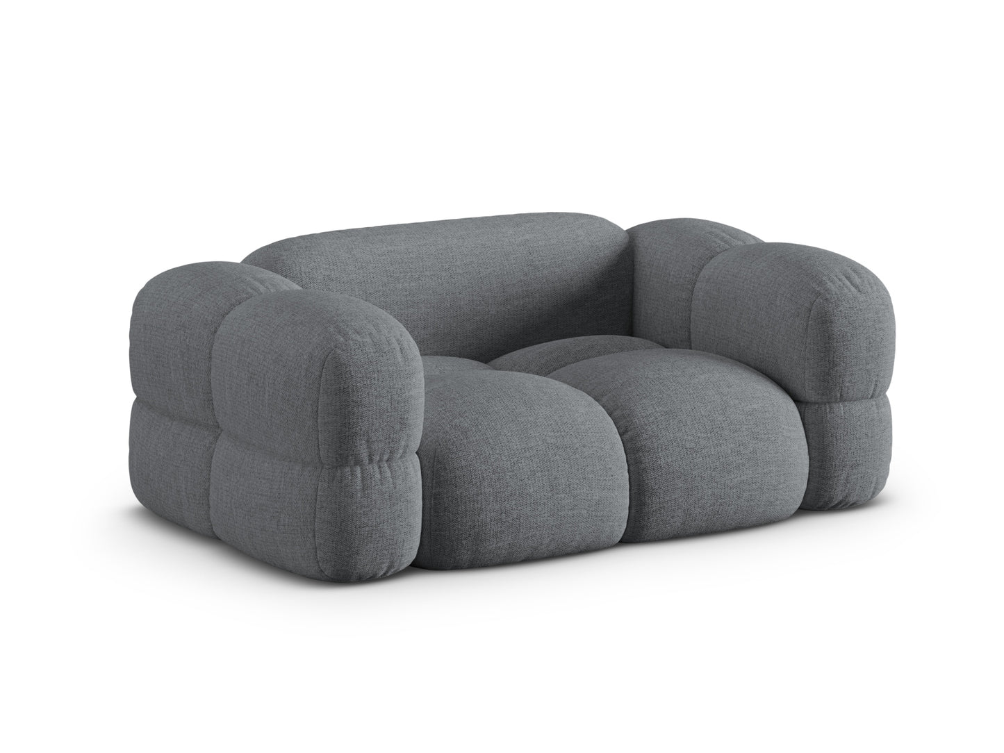 Loretto 2-Seater Sofa (2 Seats, 100x180x68) - Sorella Structured Fabric - Gallery image 5