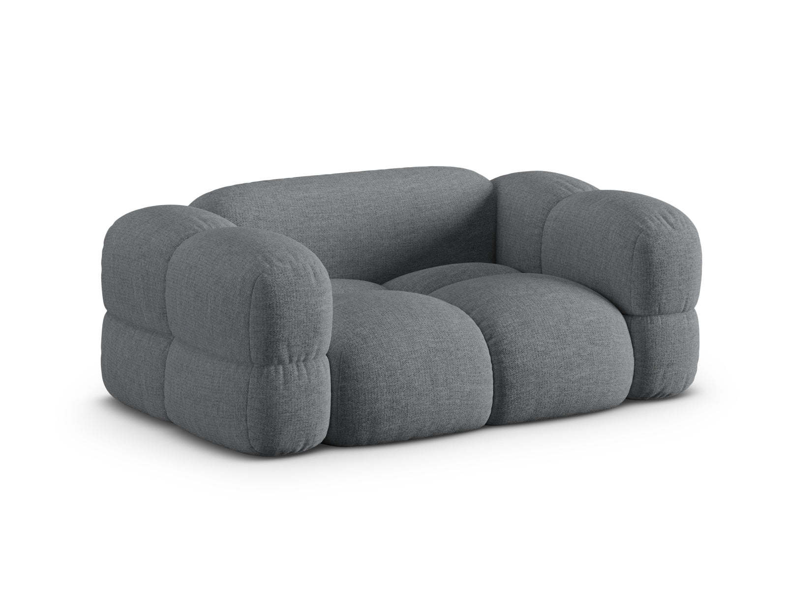 Loretto 2-Seater Sofa (2 Seats, 100x180x68) - Sorella Structured Fabric - Gallery image 5